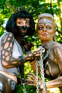 2007, Body Art, Bodypainting, Festival, In the year 2525, Jahr, Jahreszeit, Menschen und Aktivitäten, Sommer, Veranstaltung, WBF 2007