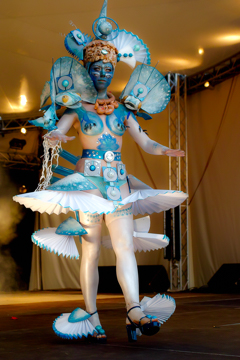 2007, Aufführung, Body Art, Bodypainting, Bühne, Festival, In the year 2525, Jahr, Jahreszeit, Kunst, Menschen und Aktivitäten, Sommer, Veranstaltung, WBF 2007, Zivilisation