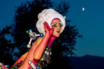 2007, Aufführung, Body Art, Bodypainting, Bühne, Festival, In the year 2525, Jahr, Jahreszeit, Kunst, Menschen und Aktivitäten, Sommer, Veranstaltung, WBF 2007, Zivilisation