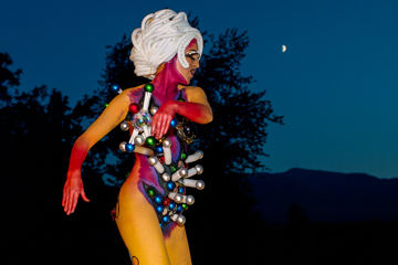 2007, Aufführung, Body Art, Bodypainting, Bühne, Festival, In the year 2525, Jahr, Jahreszeit, Kunst, Menschen und Aktivitäten, Sommer, Veranstaltung, WBF 2007, Zivilisation