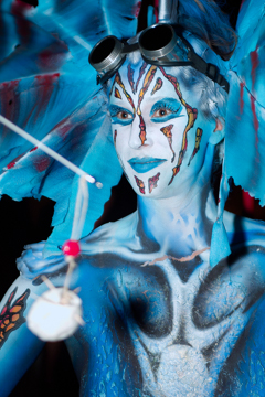 2007, Aufführung, Body Art, Bodypainting, Bühne, Festival, In the year 2525, Jahr, Jahreszeit, Kunst, Menschen und Aktivitäten, Sommer, Veranstaltung, WBF 2007, Zivilisation