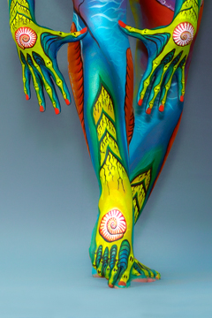 Bodypainting, Festival, Menschen und Aktivitäten, Veranstaltung, WBF 2007