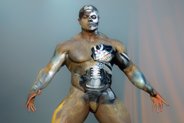 Bodypainting, Festival, Menschen und Aktivitäten, Veranstaltung, WBF 2007