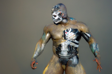 Bodypainting, Festival, Menschen und Aktivitäten, Veranstaltung, WBF 2007