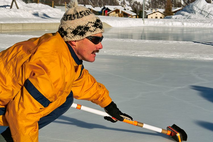 Curling, Openair, Hanspeter van der Rijst; Team Sils Niggli