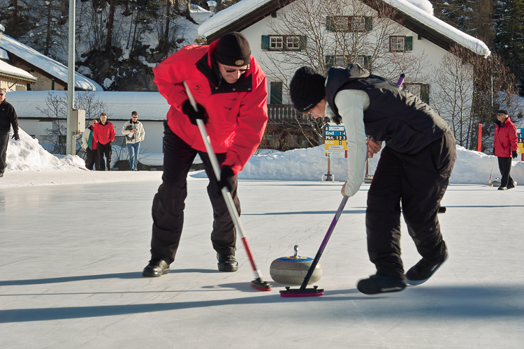 Curling, Openair, Filip & Celina Niggli; Team Sils Niggli