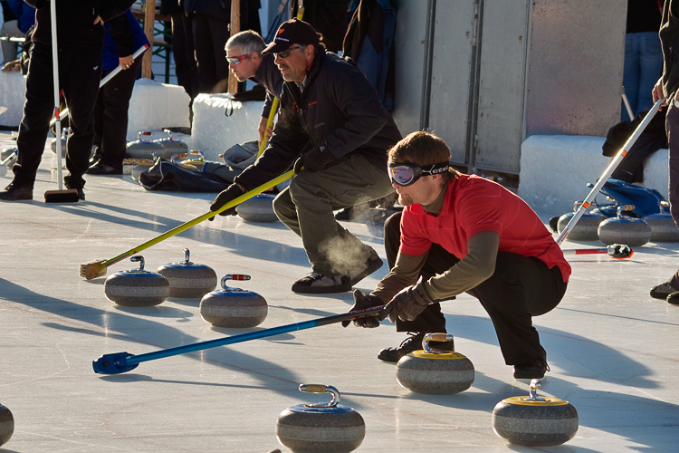 Curling, Openair, Teams Sils Niggli & Cocoloco Langental