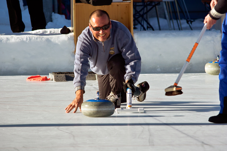 Curling, Openair, Urs Säuberle; Team Sils Adank