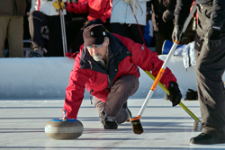 Curling, Openair, Jürg Pedrun; Team Sils Saluver