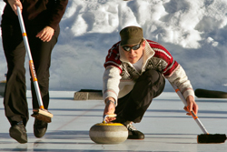 Curling, Openair, Andri Wallnöfer; Team Sils Juniors
