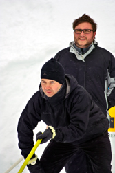 Curling, Meisterschaft, Openair, Sport, Winter, championships, outdoor recreation, recreation, sports & recreation, winter recreation, 38. Curling Open-Air Championships