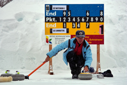 Curling, Meisterschaft, Openair, Sport, Winter, championships, outdoor recreation, recreation, sports & recreation, winter recreation, 38. Curling Open-Air Championships