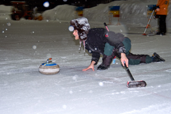 Curling, Meisterschaft, Openair, Sport, Winter, championships, outdoor recreation, recreation, sports & recreation, winter recreation, 38. Curling Open-Air Championships