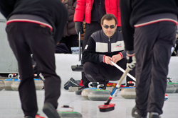 Curling, Meisterschaft, Openair, Sport, Winter, championships, outdoor recreation, recreation, sports & recreation, winter recreation, 38. Curling Open-Air Championships