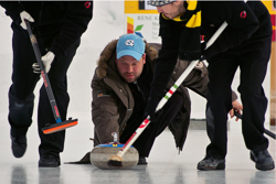 Curling, Meisterschaft, Openair, Sport, Winter, championships, outdoor recreation, recreation, sports & recreation, winter recreation, 38. Curling Open-Air Championships