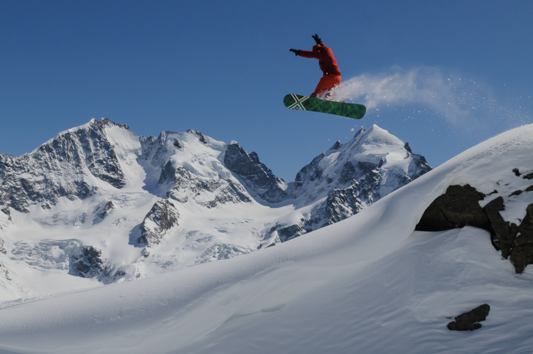 Free-Rider, Piz Corvatsch, indexPageImage, snowboard