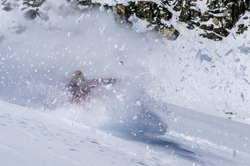 Free-Rider, Piz Corvatsch, snowboard