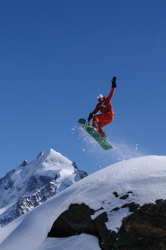 Free-Rider, Piz Corvatsch, snowboard