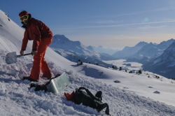 Free-Rider, Piz Corvatsch, snowboard