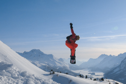 Free-Rider, Piz Corvatsch, snowboard