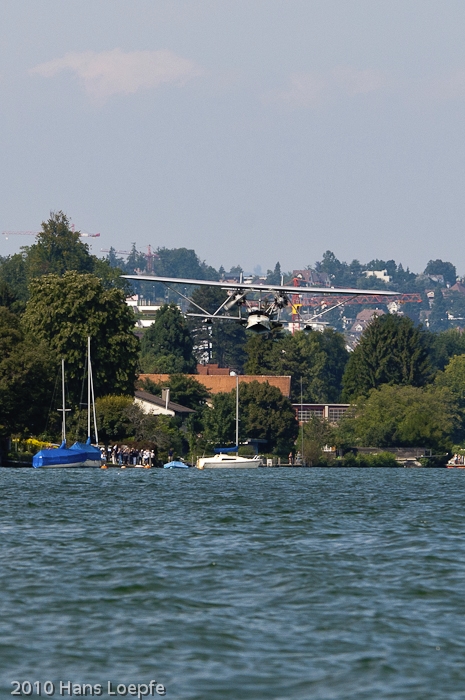 Second successful landing approach of Sikorsky S-38