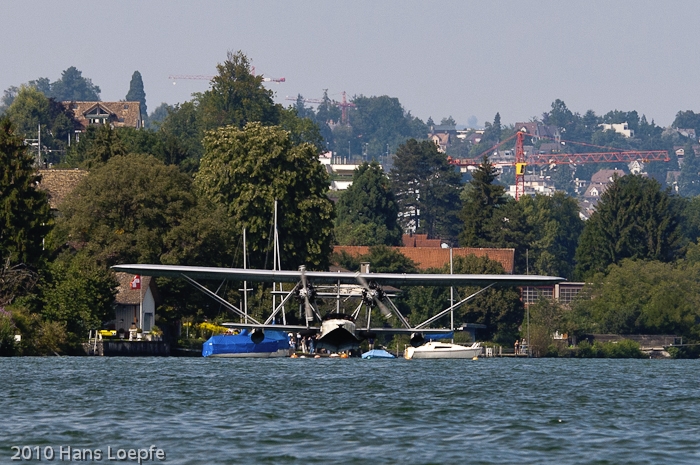 Second successful landing approach of Sikorsky S-38