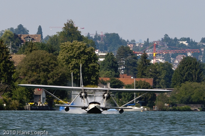 Second successful landing approach of Sikorsky S-38