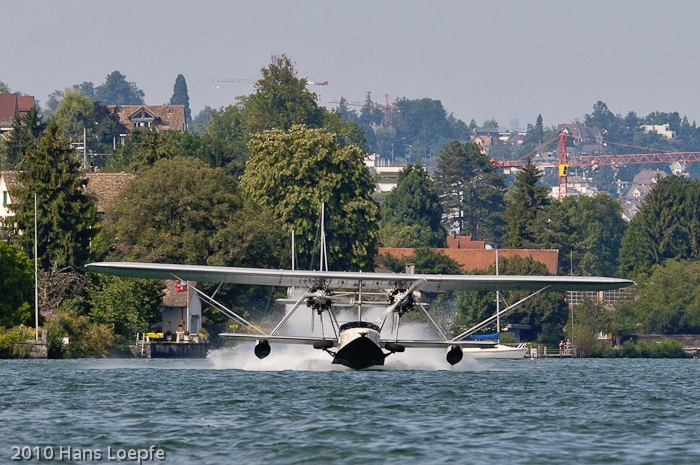 Second successful landing approach of Sikorsky S-38