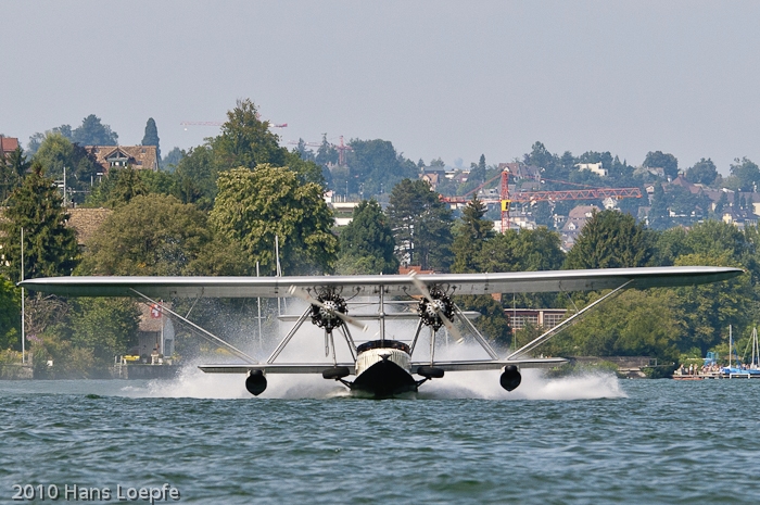 Second successful landing approach of Sikorsky S-38