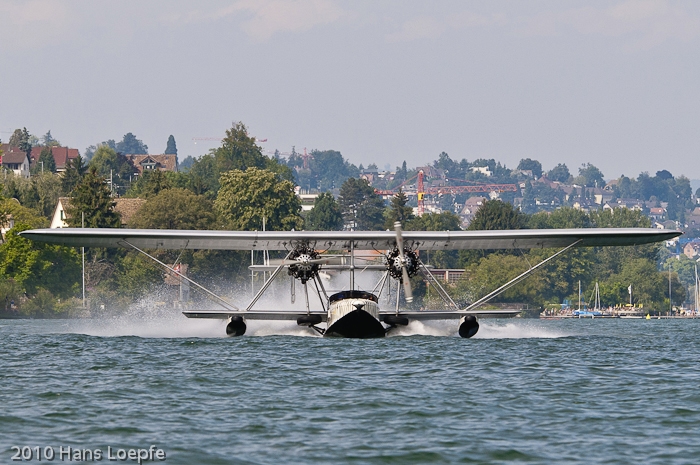 Second successful landing approach of Sikorsky S-38