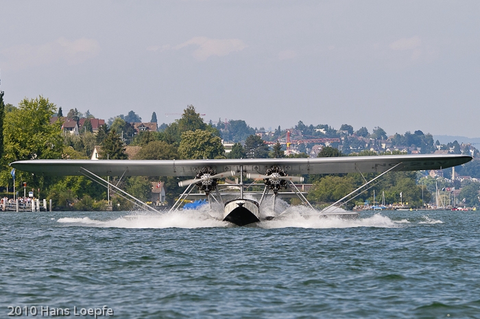 Second successful landing approach of Sikorsky S-38