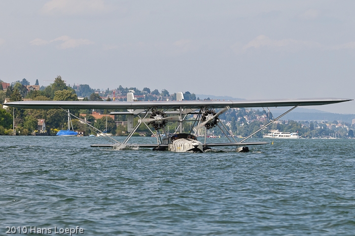 Second successful landing approach of Sikorsky S-38