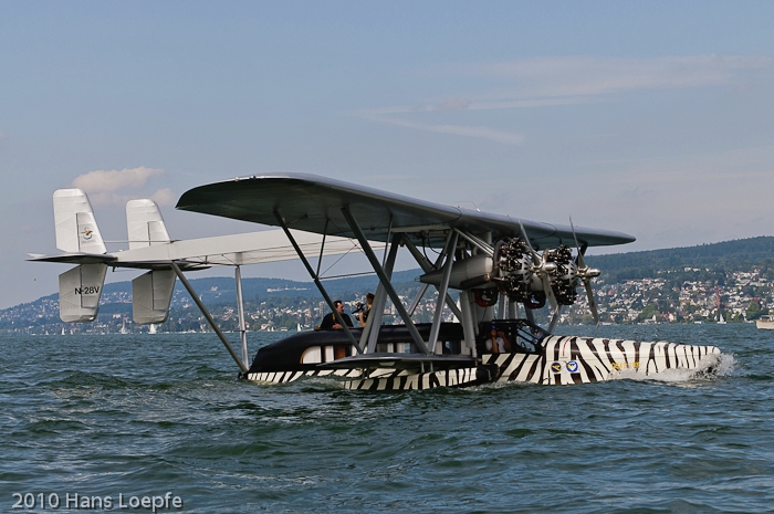 Taxi to the dock for the Sikorsky S-38 at Seepolizei.