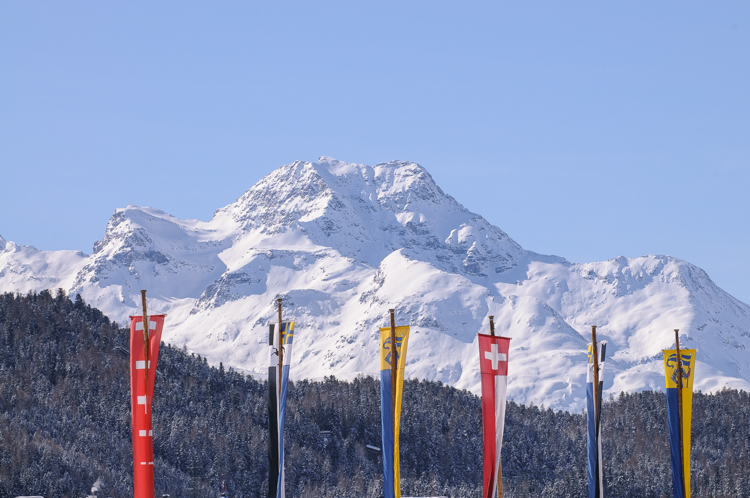 Horse Race, Horse races on snow, Pferderennen auf Schnee, Races, The European Snow Meeting, White Turf, whiteturf