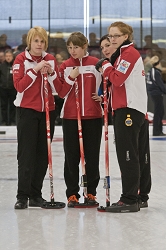 Draw #9 Women's Switzerland-Canada, SUI-CAN/8-6, Team-Switzerland: Manuela Siegrist, Imogen Lehmann, Claudia Hug, Janine Wyss, Corinne Rupp