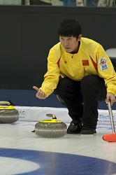 Play-Off Men Scottland-China, SCO-CHN/6-3, Team-China, Harbin CC: Yansong Ji, Wenli Guo, Yujun Han