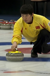 Play-Off Men Scottland-China, SCO-CHN/6-3, Team-China, Harbin CC: Yansong Ji, Wenli Guo, Yujun Han