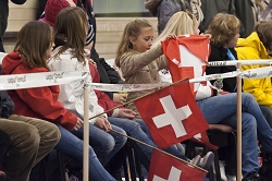 Spectators watching the Semi-Final Men