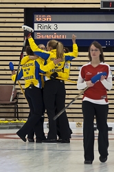 Semi-Final Women USA-Sweden, USA-SWE/1-6