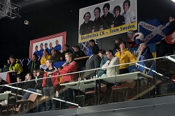Spectators watching the Semi-Final Men
