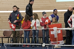 Spectators watching the Semi-Finals