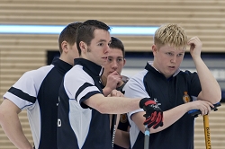 Final Men's Scotland-Switzerland, SCO-SUI/6-7, Team-Scotland: Ally Fraser, Steven Mitchell, Scott Andrews, Kerr Drummond, Blair Fraser