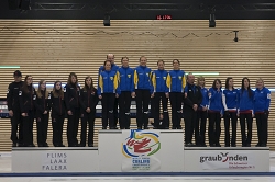 Team-Canada:  Rachel Homan, Emma Miskew, Laura Crocker, Lynn Kreviazuk, Alison Kreviazuk, Team-Sweden, CK Granit-Gävle: Anna Hasselborg, Jonna McManus, Agnes Knochenhauer, Anna Huhta, Sara McManus, Team-United States: Alexandra Carlson, Tabitha Peterson, Tara Peterson, Sophie Brorson, Miranda Solem