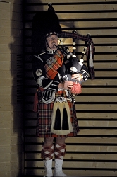 Scottish Bagpipe player