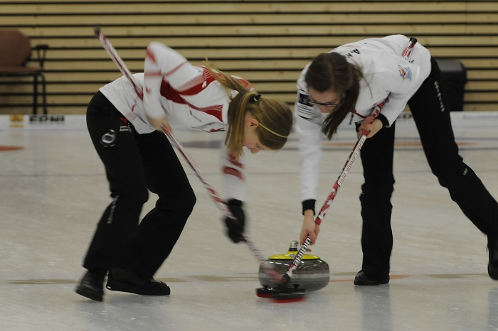 Team-Switzerland: Manuela Siegrist, Imogen Lehmann, Claudia Hug, Janine Wyss, Corinne Rupp.