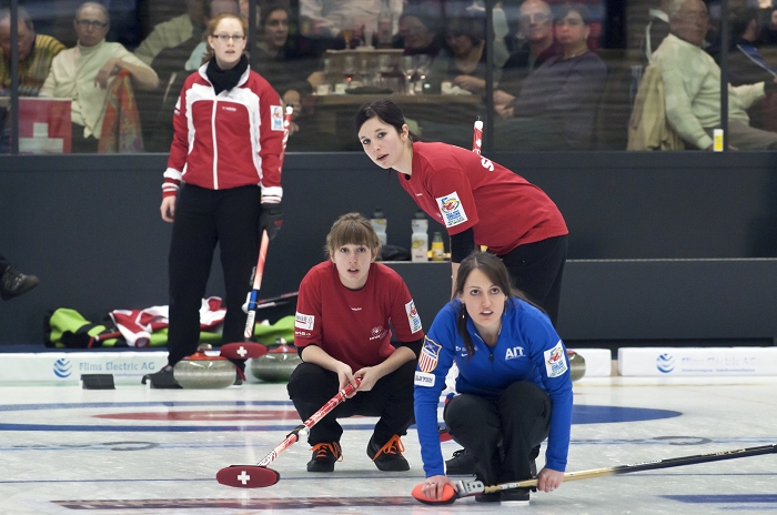 Play-Off Women USA-Switzerland, SUI-USA/4-6