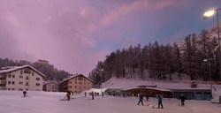 Engadin, Gianda Platta, Sils/Segl, curling, outdoor recreation, recreation, sports & recreation, winter recreation