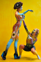 Austria, Pörtschach, World Bodypainting Festival, Wörthersee