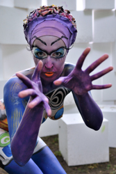 Austria, Pörtschach, World Bodypainting Festival, Wörthersee