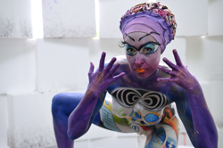 Austria, Pörtschach, World Bodypainting Festival, Wörthersee